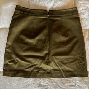 Michael Kors Army Green Mini Skirt, size 8